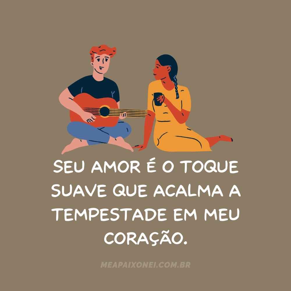 Com a suavidade de um sussurro: frases de amor e ternura