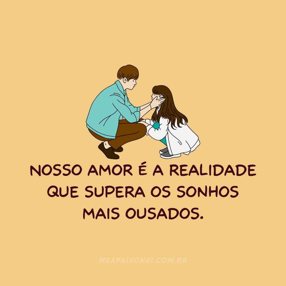 Entre sonhos e realidade: frases de amor e aspirações