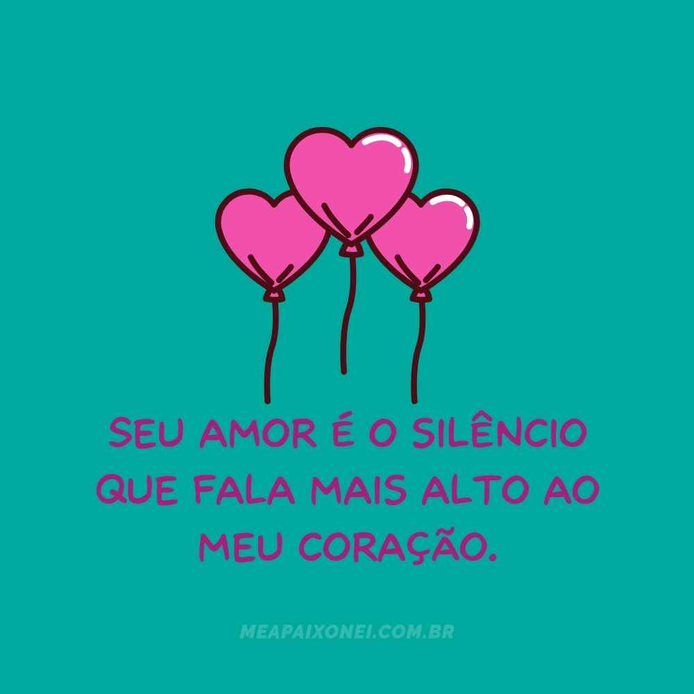 Nos silêncios compartilhados: frases de amor e reflexões