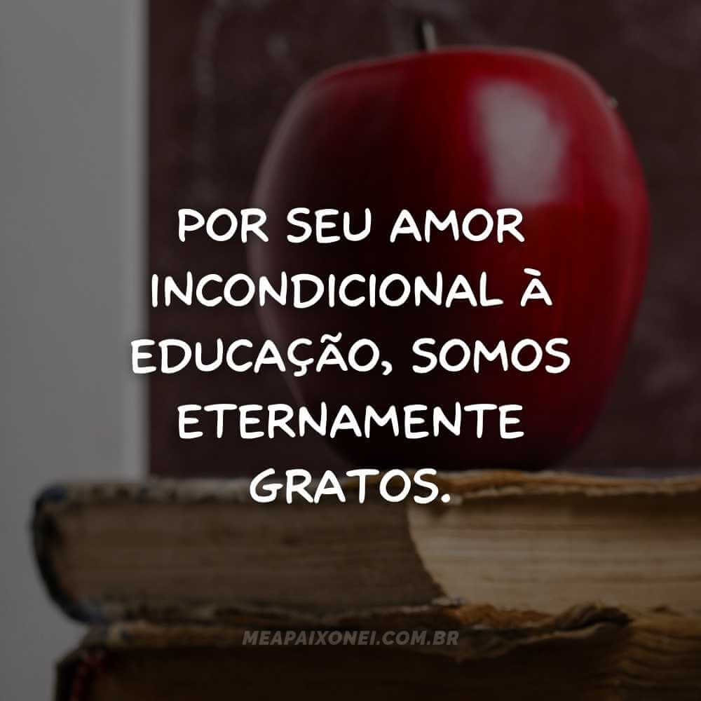 Frases para o dia dos professores