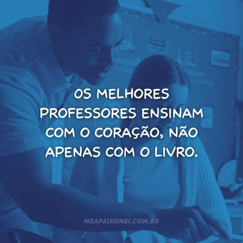 Frases para o dia dos professores