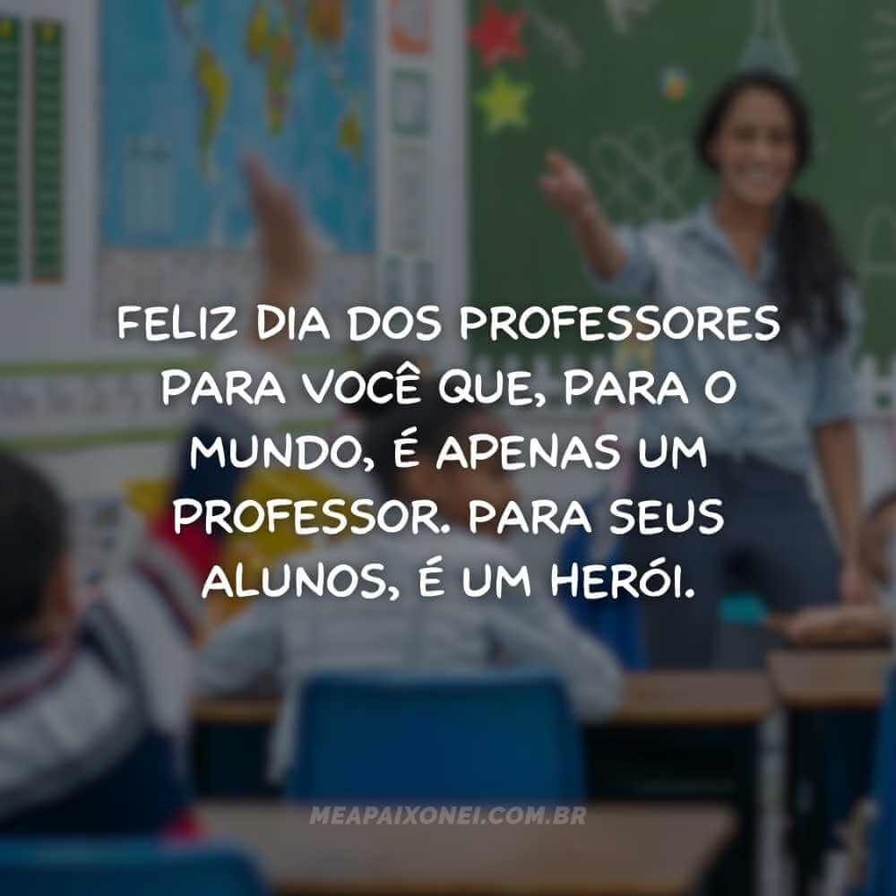 Frases para o dia dos professores