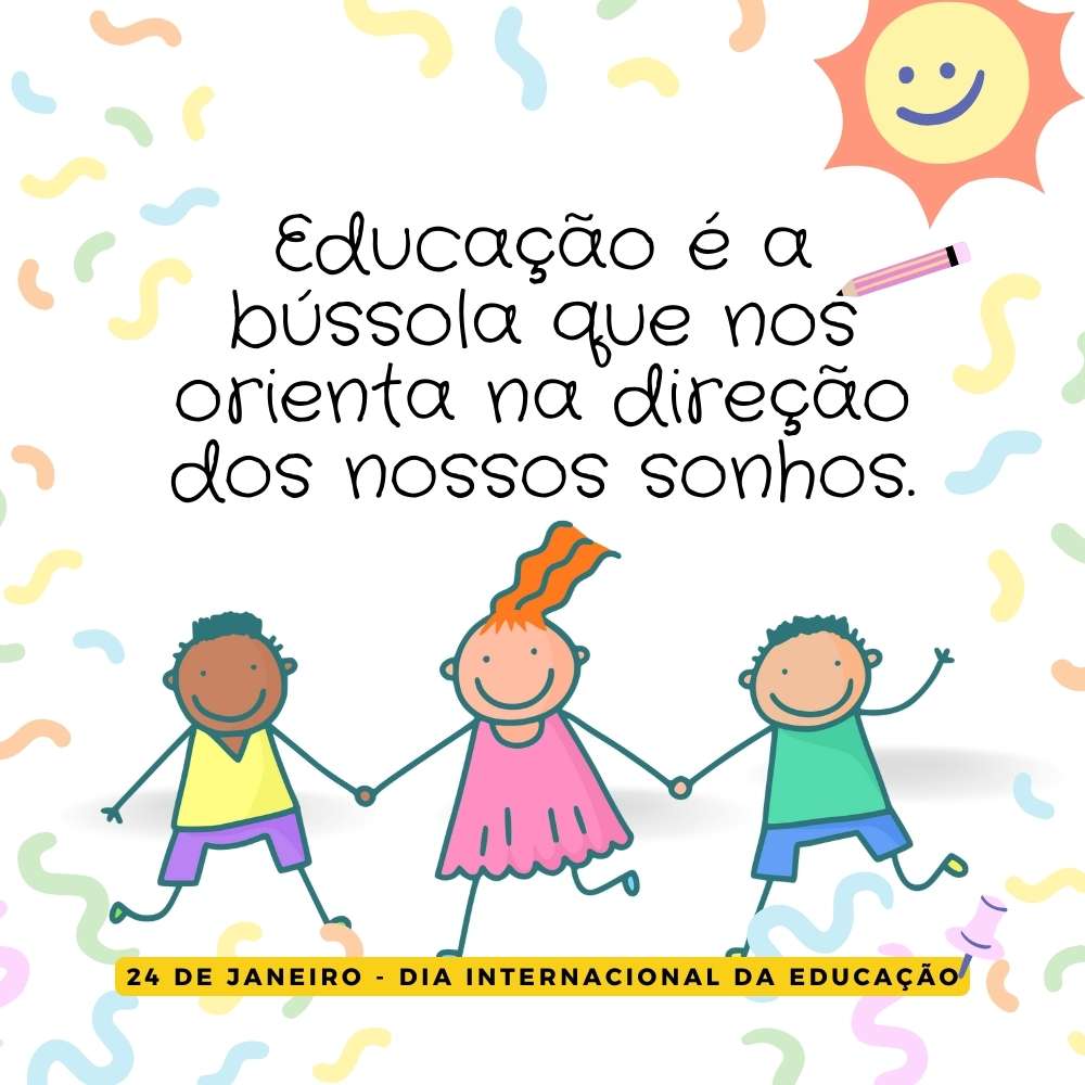 frases do Dia Internacional da Educação