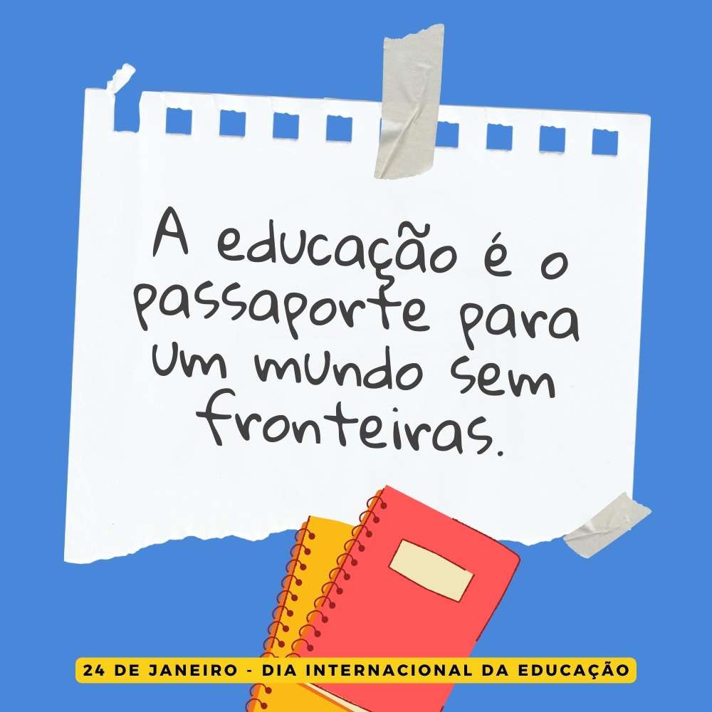 frases do Dia Internacional da Educação
