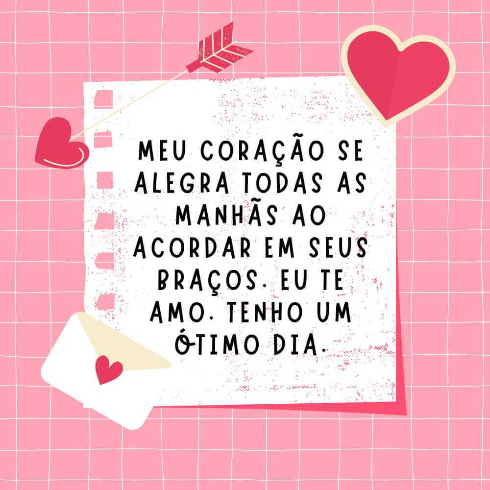Mensagens de Bom Dia Românticas para WhatsApp Cheias de Carinho