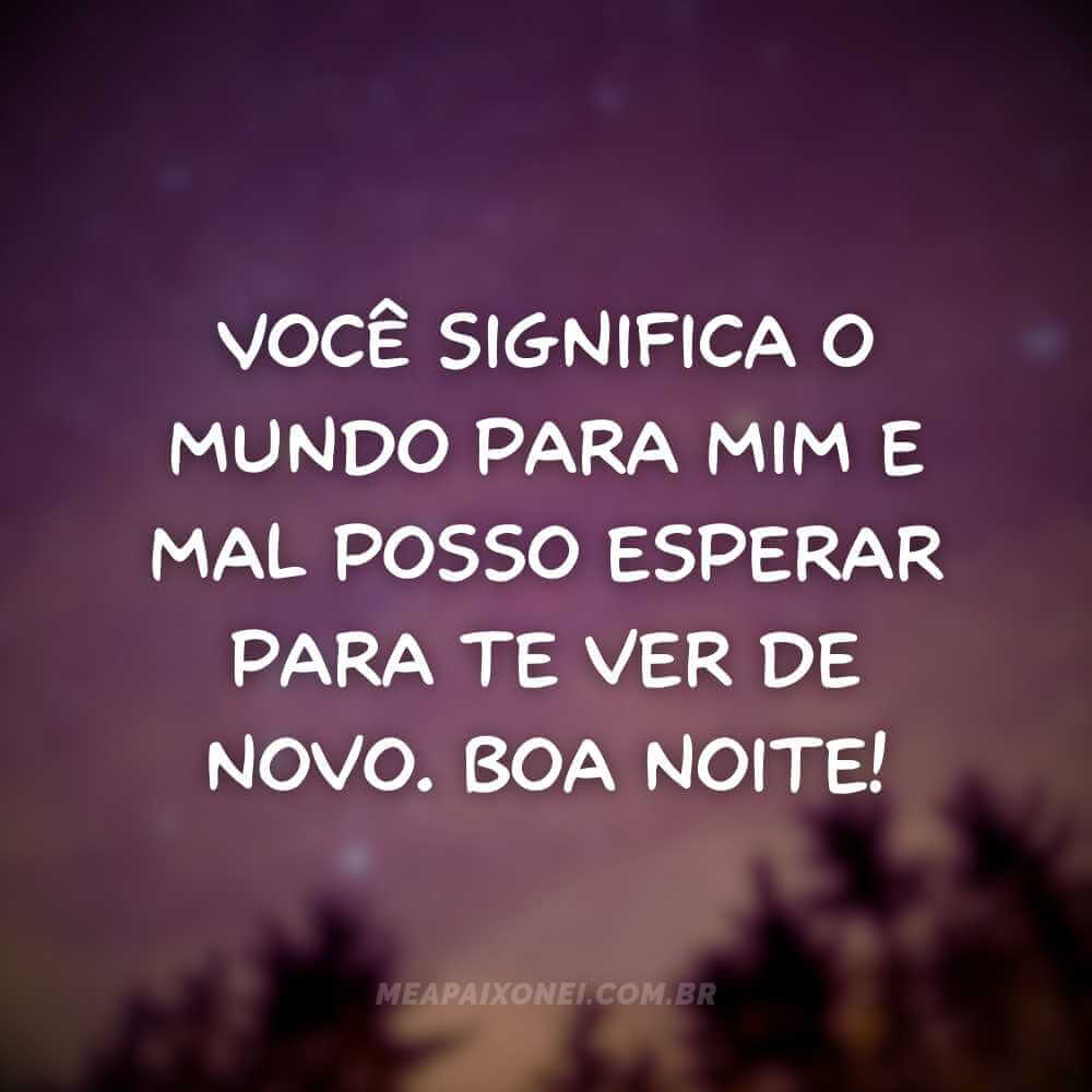 Mensagens de boa noite para ela