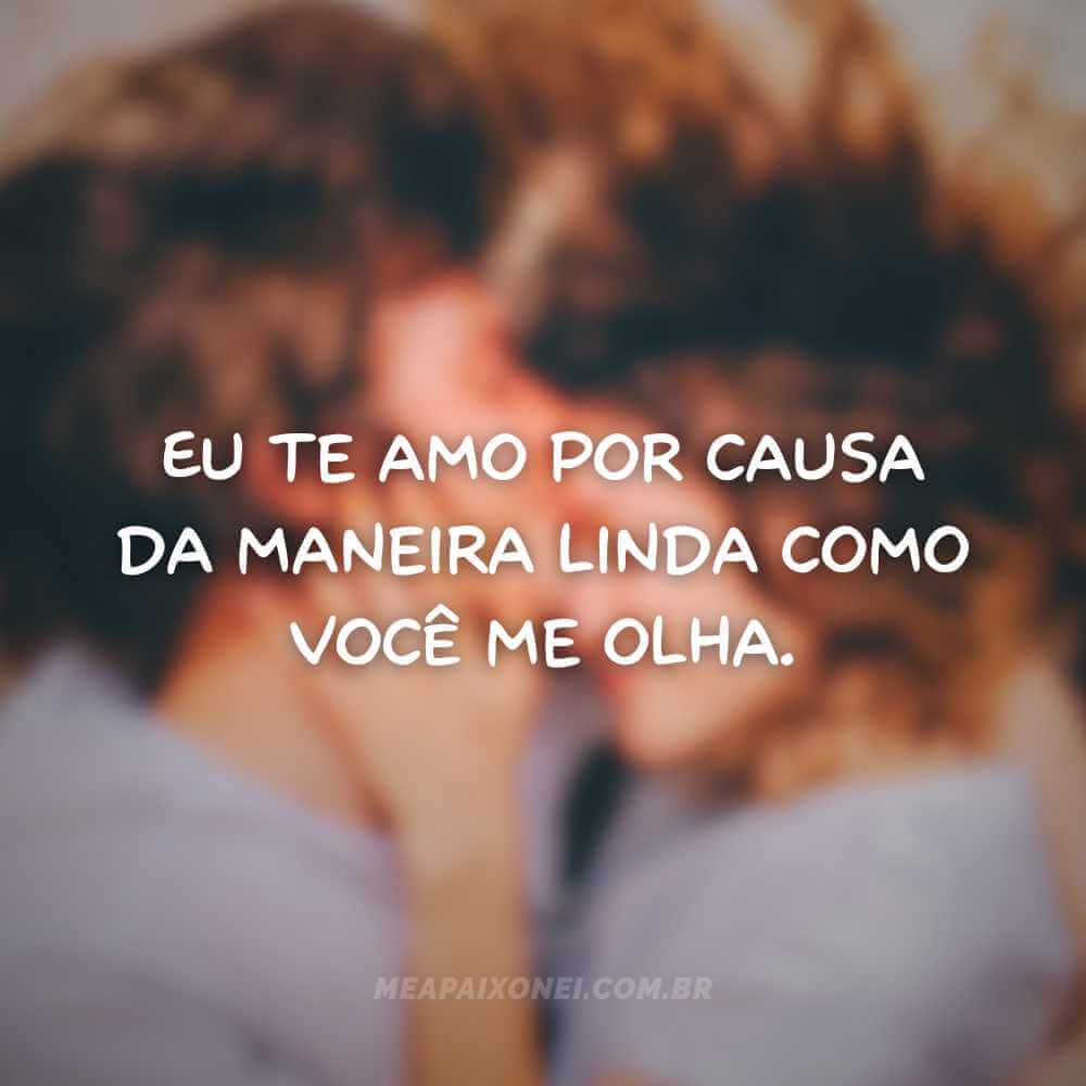 razões pelas quais eu te amo