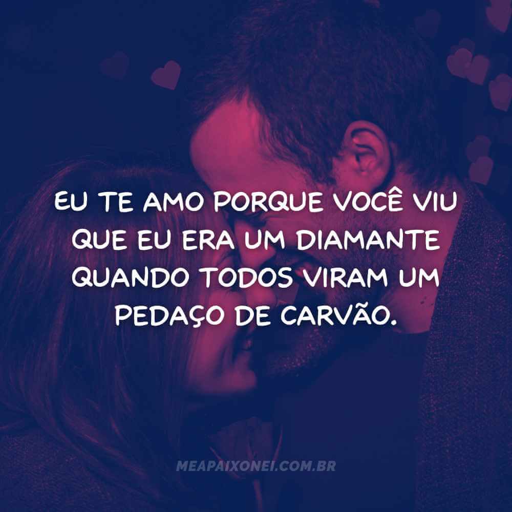 razões pelas quais eu te amo