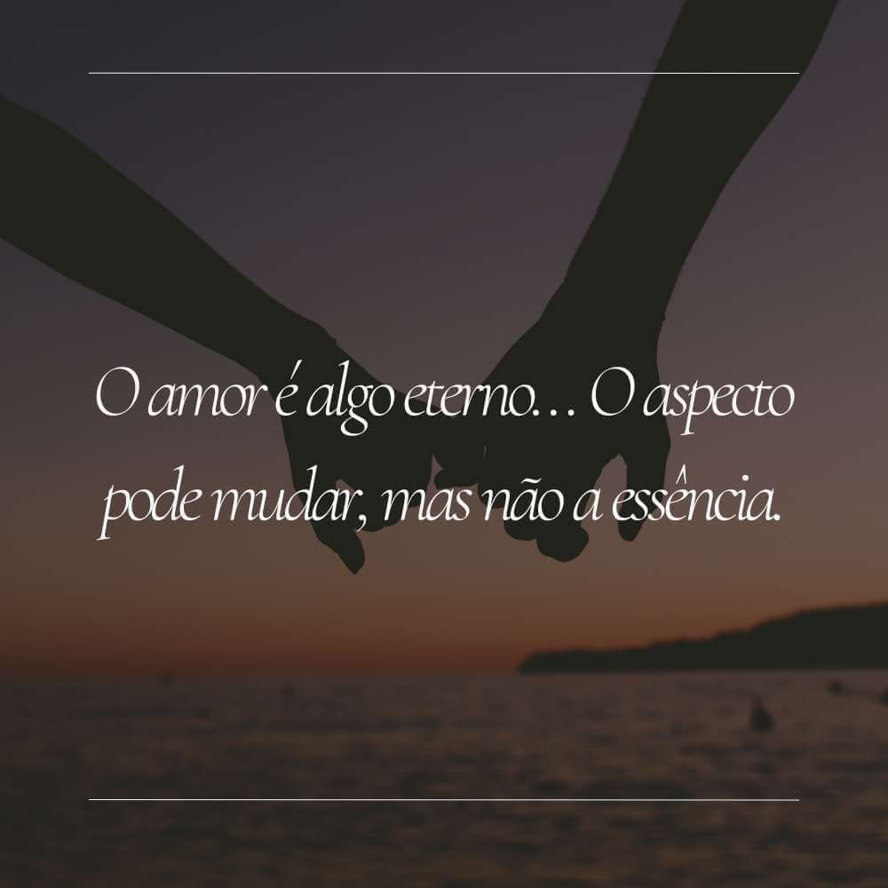 Vincent Van Gogh - O amor é algo eterno… O aspecto pode mudar, mas não a essência.