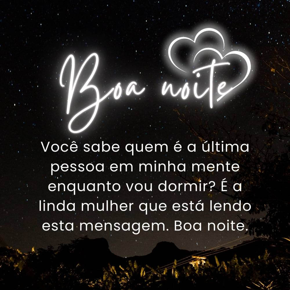 Mensagens de boa noite no WhatsApp para enviar à sua esposa