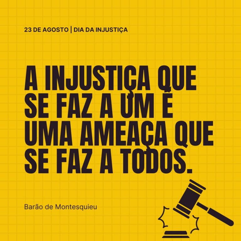 Dia da Injustiça: 47 Frases para Refletir e Compartilhar - Me Apaixonei