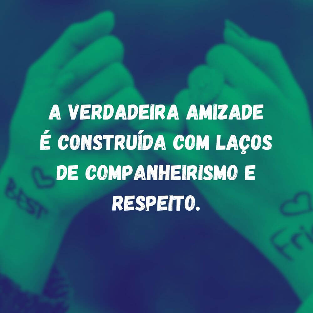 Frases de Companheirismo para Amizades Verdadeiras