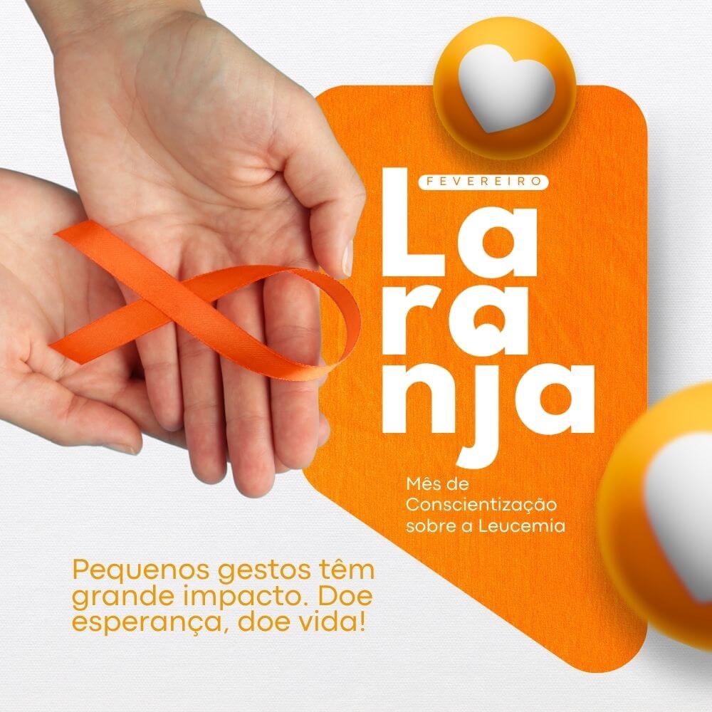 Frases sobre o Fevereiro Laranja